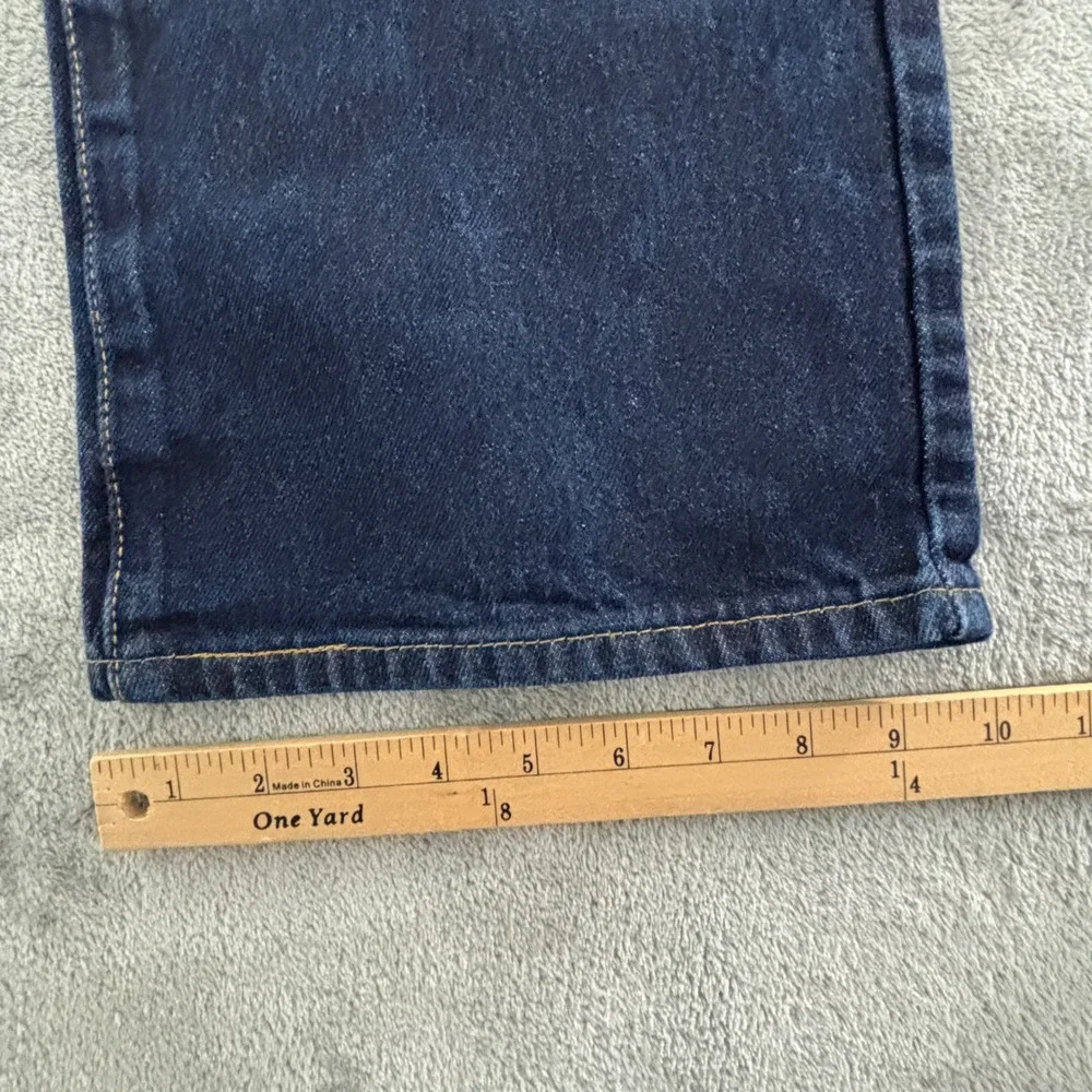 Levi's 517 Bootcut Jeans‎ Mens 36x30 Dark Wash Indigo Cotton Denim 00517-0217